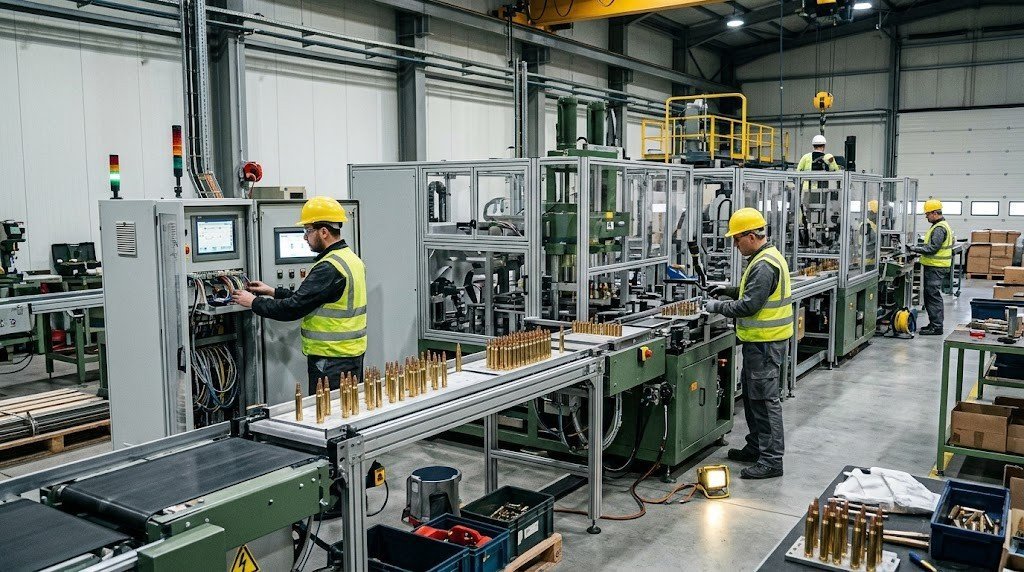 Setting Up High-Speed Ammo Assembly Lines